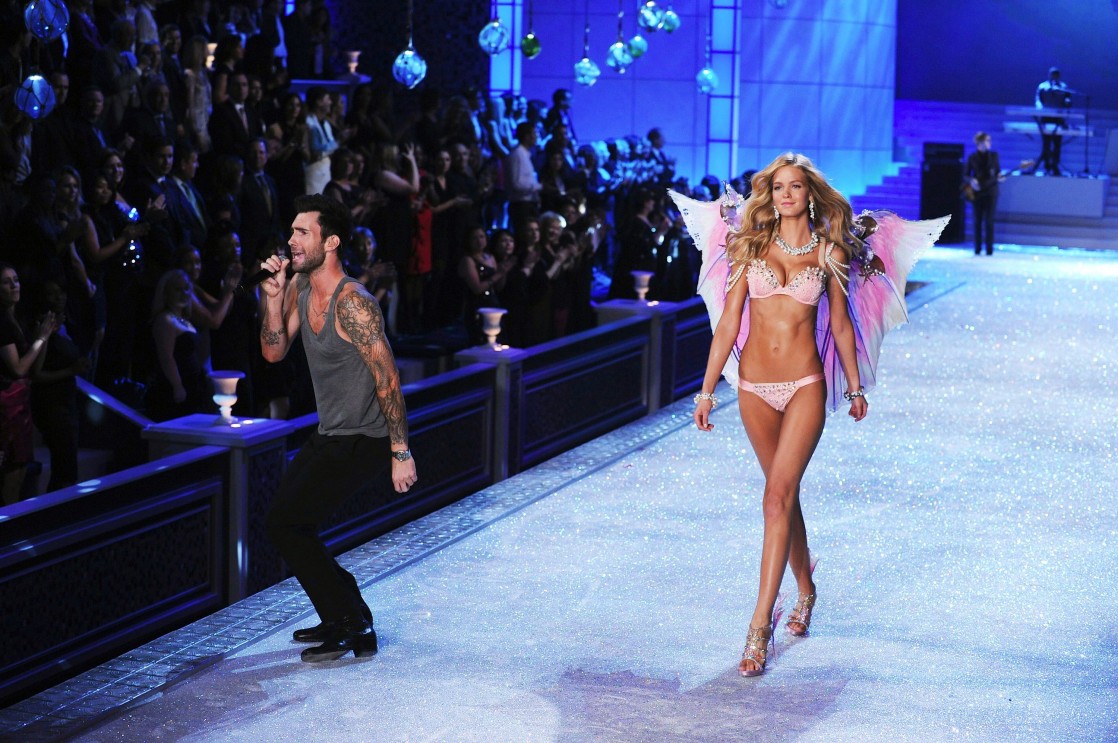 Erin Heatherton in lingerie