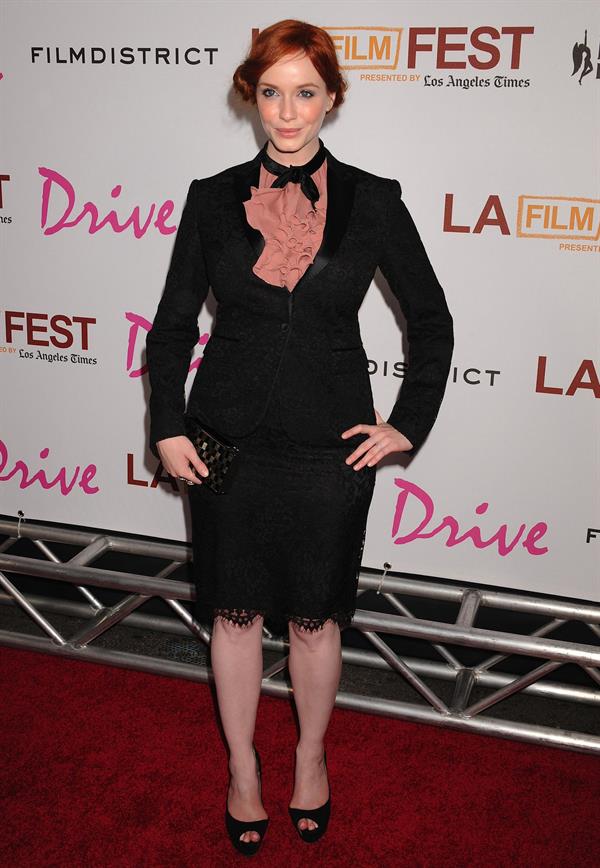 Christina Hendricks Drive Screening Los Angeles Film Festival on June 17, 2011