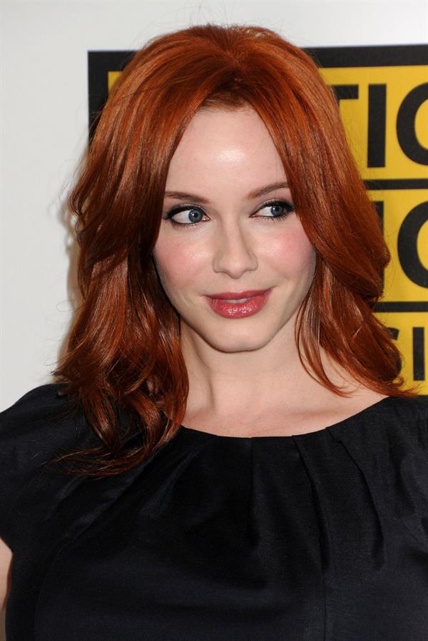 Christina Hendricks Critics Choice Television Awards luncheon at Beverly Hills Hotel on June 20, 2011 