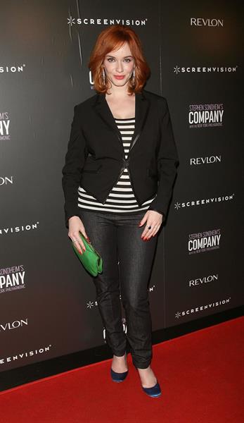 Christina Hendricks Company premiere in New York on June 8, 2011