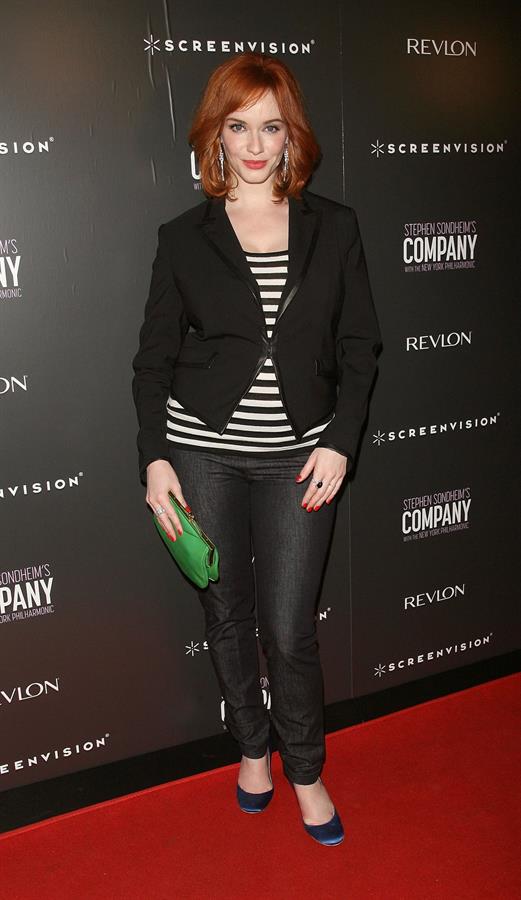 Christina Hendricks Company premiere in New York on June 8, 2011