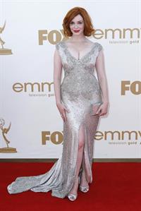 Christina Hendricks 63rd Primetime Emmy Awards on September 18, 2011