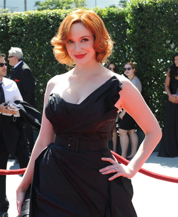 Christina Hendricks 62nd Creative Emmy Awards in Los Angeles on August 21, 2010 