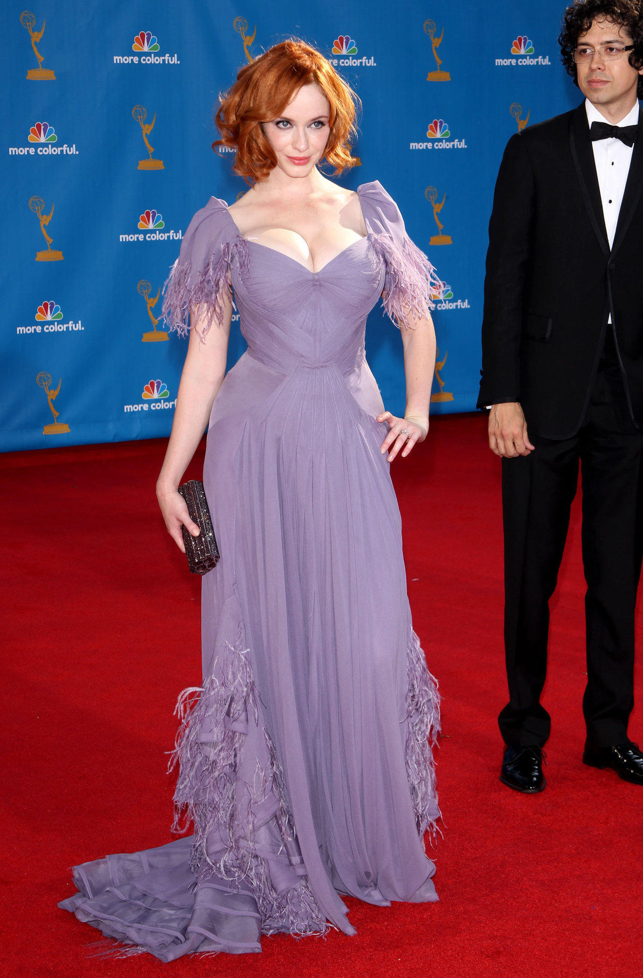 Christina Hendricks at the 62nd Annual Primetime Emmy Awards on August 29, 2010 