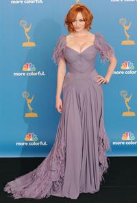 Christina Hendricks at the 62nd Annual Primetime Emmy Awards on August 29, 2010 