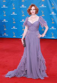 Christina Hendricks at the 62nd Annual Primetime Emmy Awards on August 29, 2010 