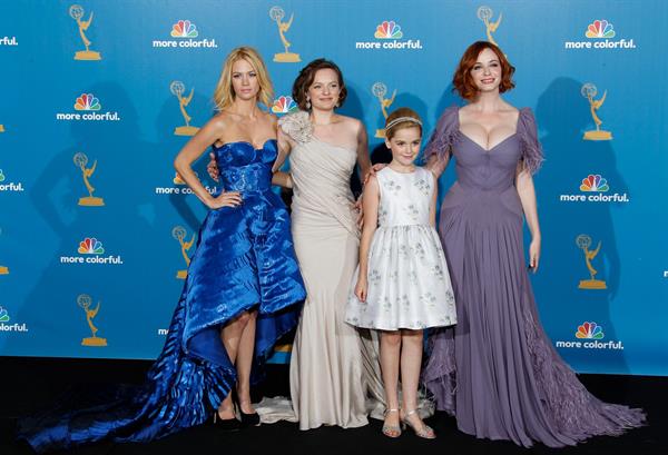 Christina Hendricks at the 62nd Annual Primetime Emmy Awards on August 29, 2010 