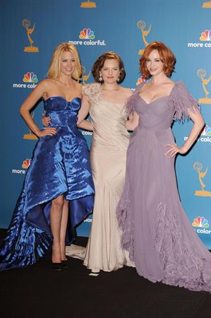 Christina Hendricks at the 62nd Annual Primetime Emmy Awards on August 29, 2010 