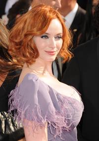 Christina Hendricks at the 62nd Annual Primetime Emmy Awards on August 29, 2010 