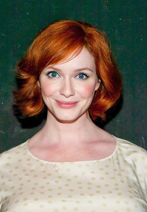 Christina Hendricks  Everything Is Ours  Opening Night - After Party, September 3, 2013 