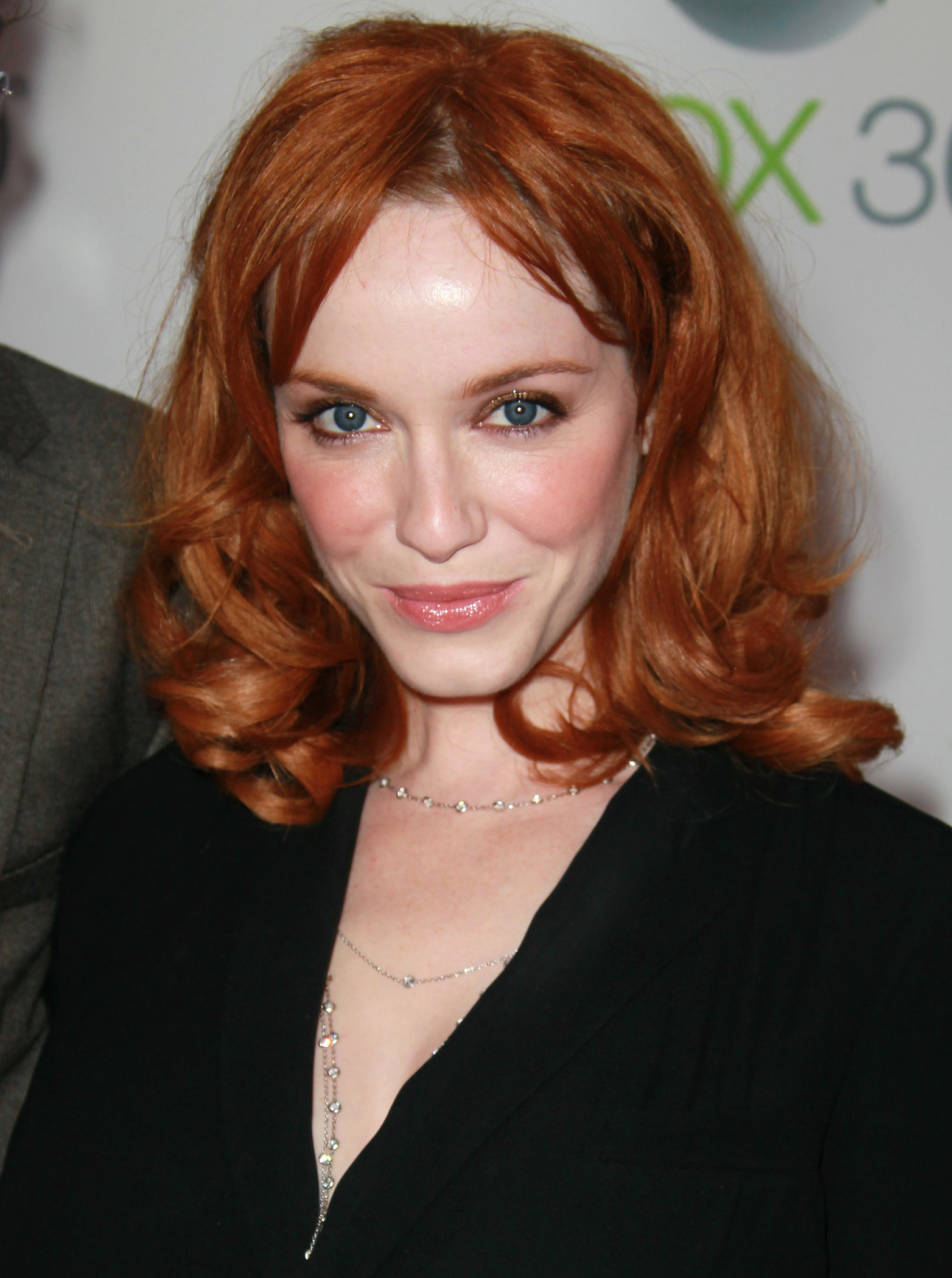 Christina Hendricks premiere of Xbox 360's Project Natal on June 13, 2010 