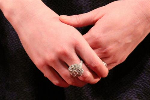 Christina Hendricks Mad Men photocall at Forum des Images in Paris on February 9 