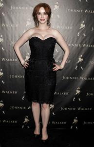 Christina Hendricks Johnnie Walker Father's Day gifting event in New York City on June 9, 2011