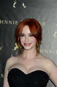 Christina Hendricks Johnnie Walker Father's Day gifting event in New York City on June 9, 2011