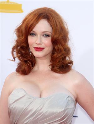 Christina Hendricks - 64th Primetime Emmys Nokia Theatre LA Sept 23 2012