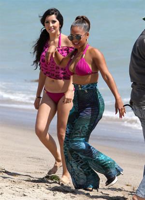 Christina Milian - Havana Nights Collection event in Malibu (24.08.2012)