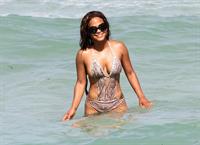 Christina Milian - At the beach (bikini) - Miami Florida 19.07.12