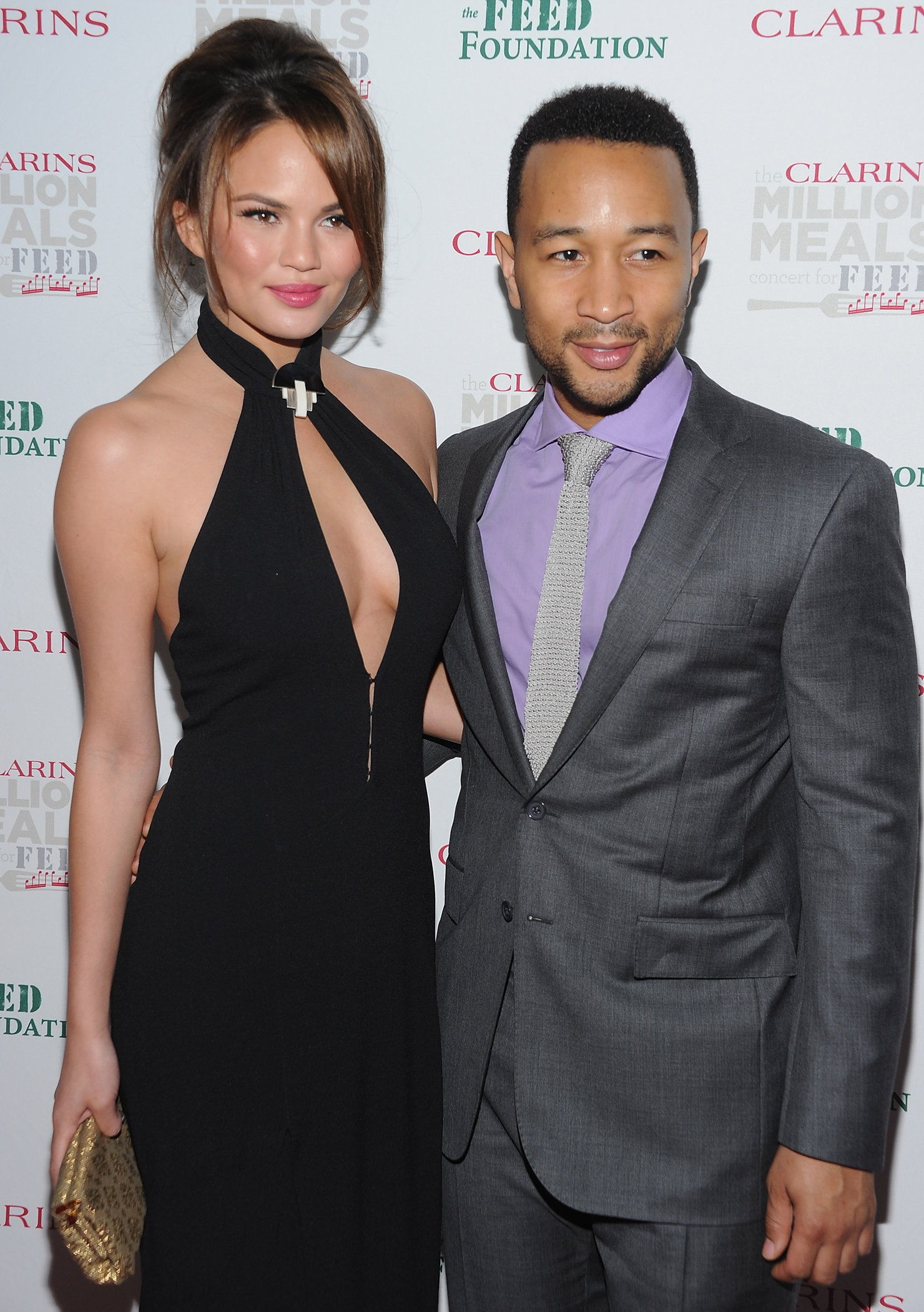 Chrissy Teigen Pictures Christine Teigen - 2012 Clarins Million Meals Concert For FEED in New York City (May 30, 2012)