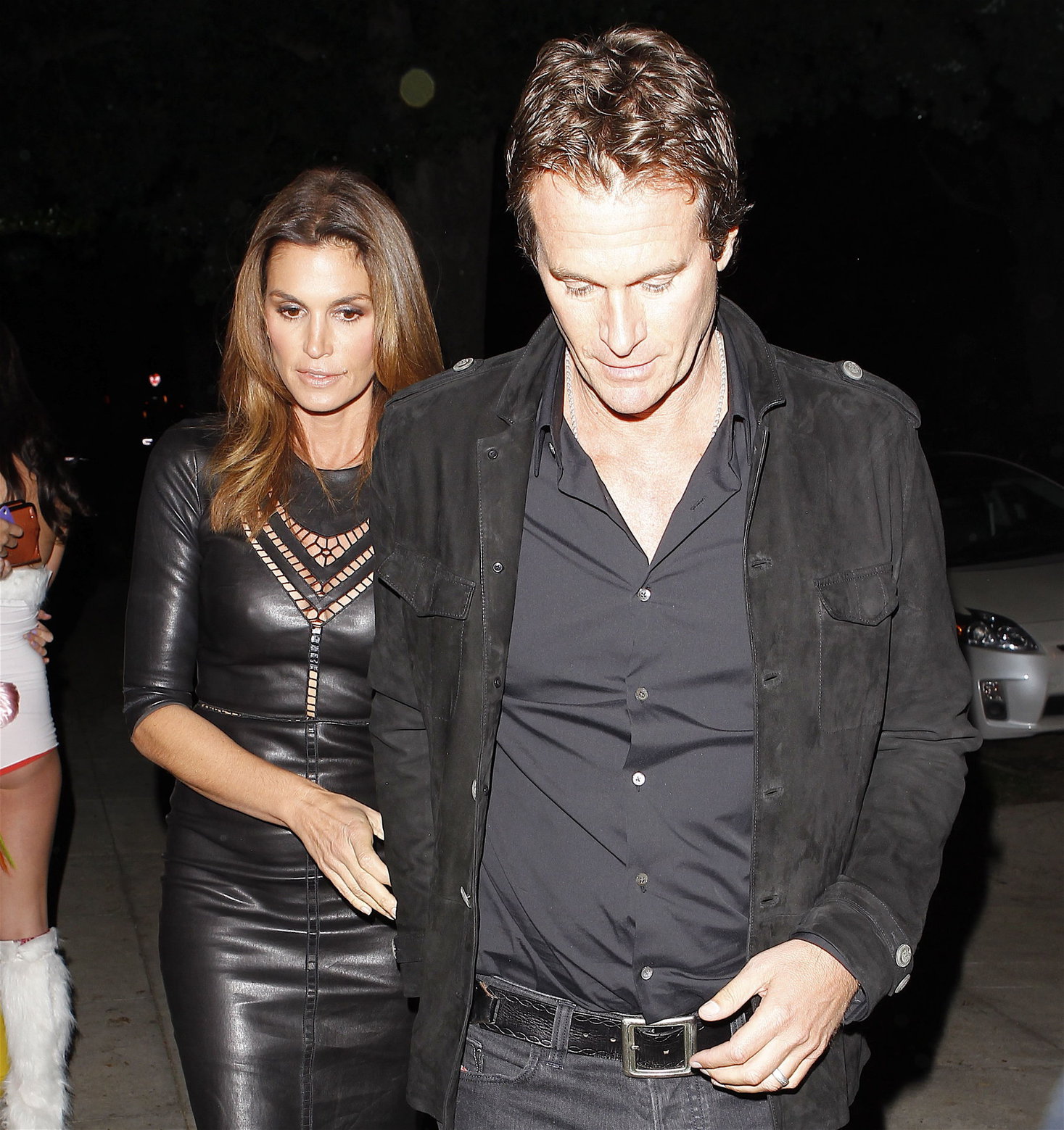 Cindy Crawford Attending A Halloween Party In Beverly Hills - October 26, 2012