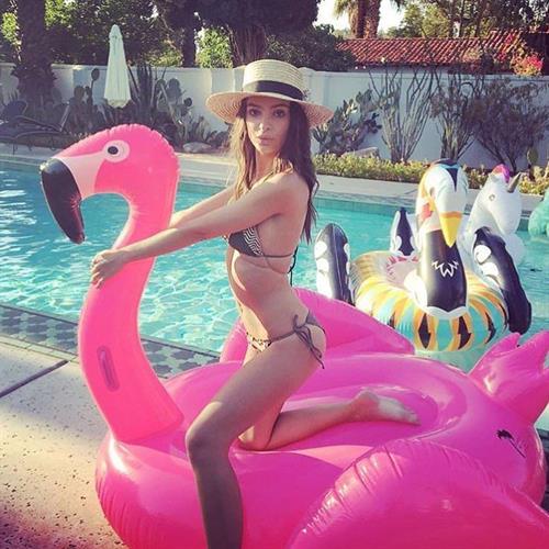 Emily Ratajkowski in a bikini