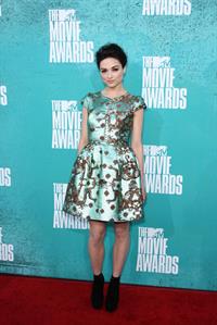 Crystal Reed - 2012 MTV Movie Awards (Arrival) in Universal City (June 3, 2012)