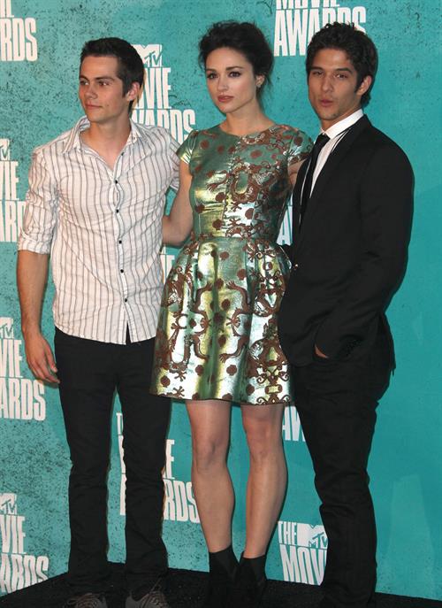 Crystal Reed - 2012 MTV Movie Awards (Arrival) in Universal City (June 3, 2012)