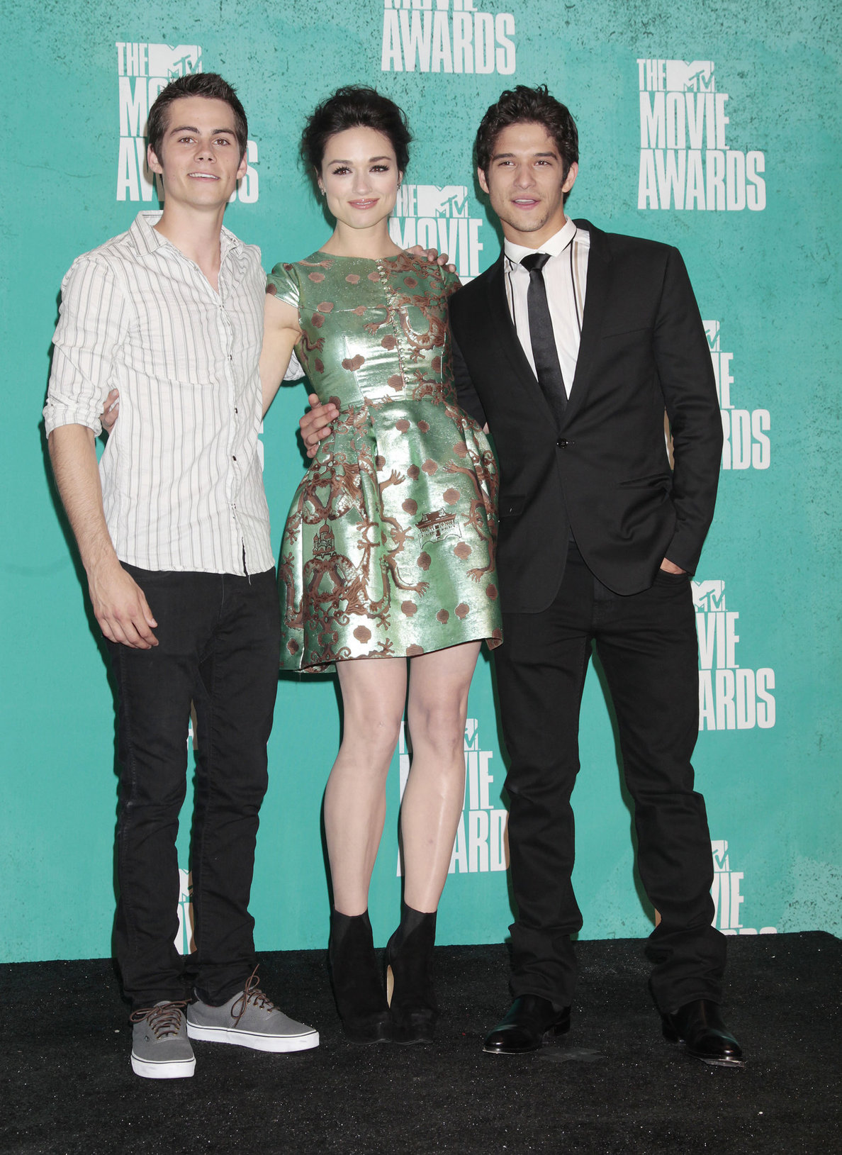 Crystal Reed - 2012 MTV Movie Awards (Arrival) in Universal City (June 3, 2012)