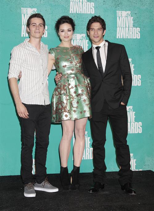 Crystal Reed - 2012 MTV Movie Awards (Arrival) in Universal City (June 3, 2012)