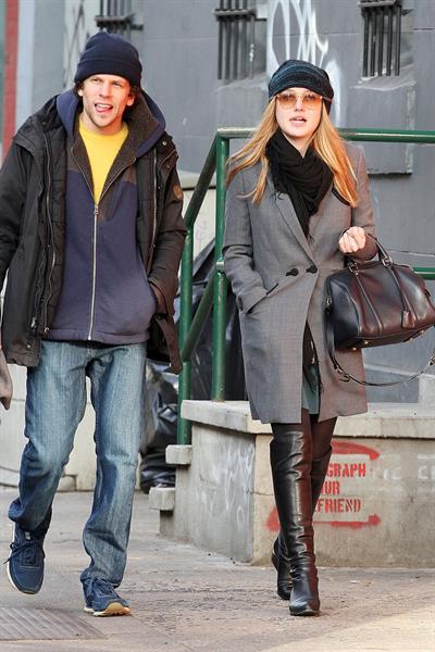 Dakota Fanning out and about in NY 11/28/12 