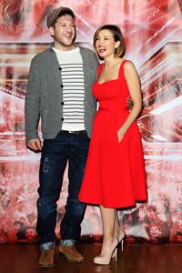 Dannii Minogue X Factor Final photocall London on December 9, 2010