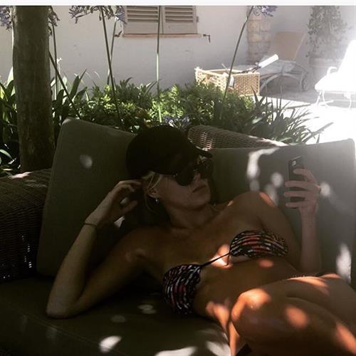 Frankie Gaff in a bikini