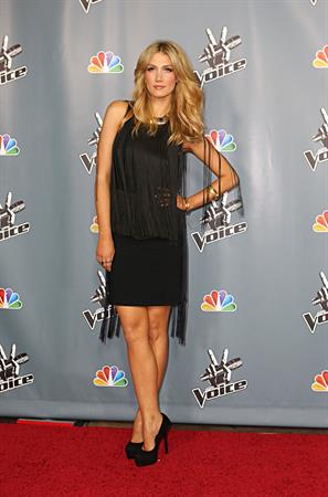 Delta Goodrem  The Voice  Season 4 Premiere Hollywood, Mar. 20, 2013 