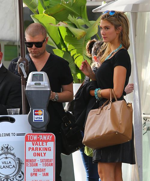Delta Goodrem at Villa Blanca Voluptuous Jan. 22, 2013 