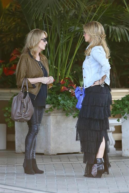 Delta Goodrem arrives at the Four Seasons Hotel Jan 21, 2013 