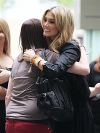 Delta Goodrem Arrives for ''The Project'' in Melbourne - November 5, 2012