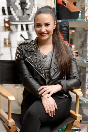 Demi Lovato Topshop Topman LA Grand Opening at The Grove in LA 2/14/13 