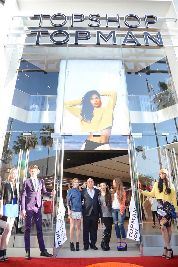 Demi Lovato Topshop Topman LA Grand Opening at The Grove in LA 2/14/13 