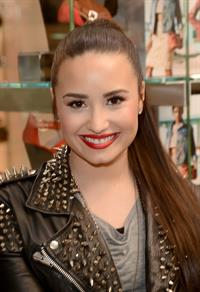 Demi Lovato Topshop Topman LA Grand Opening at The Grove in LA 2/14/13 