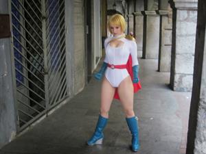 Enji Night as Powergirl