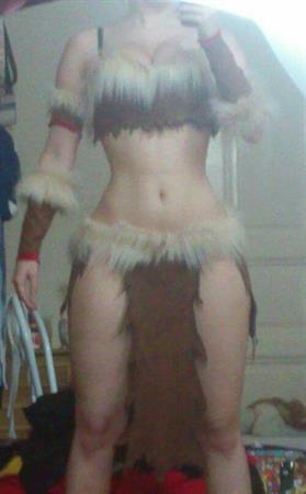 Enji Night as Nidalee from League of Legends