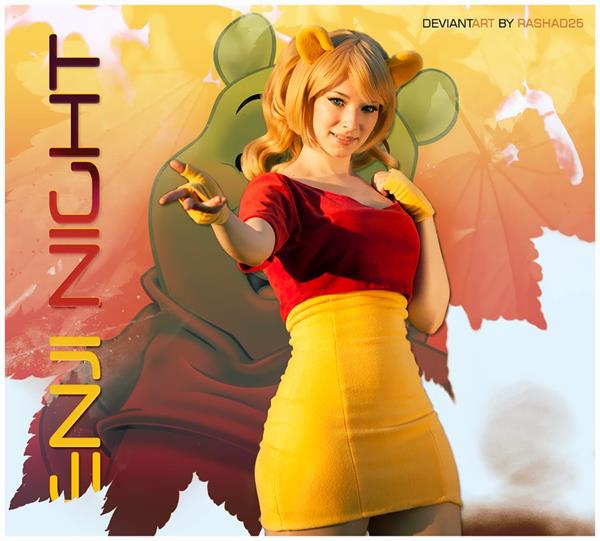 Enji Night as Winnie the Pooh