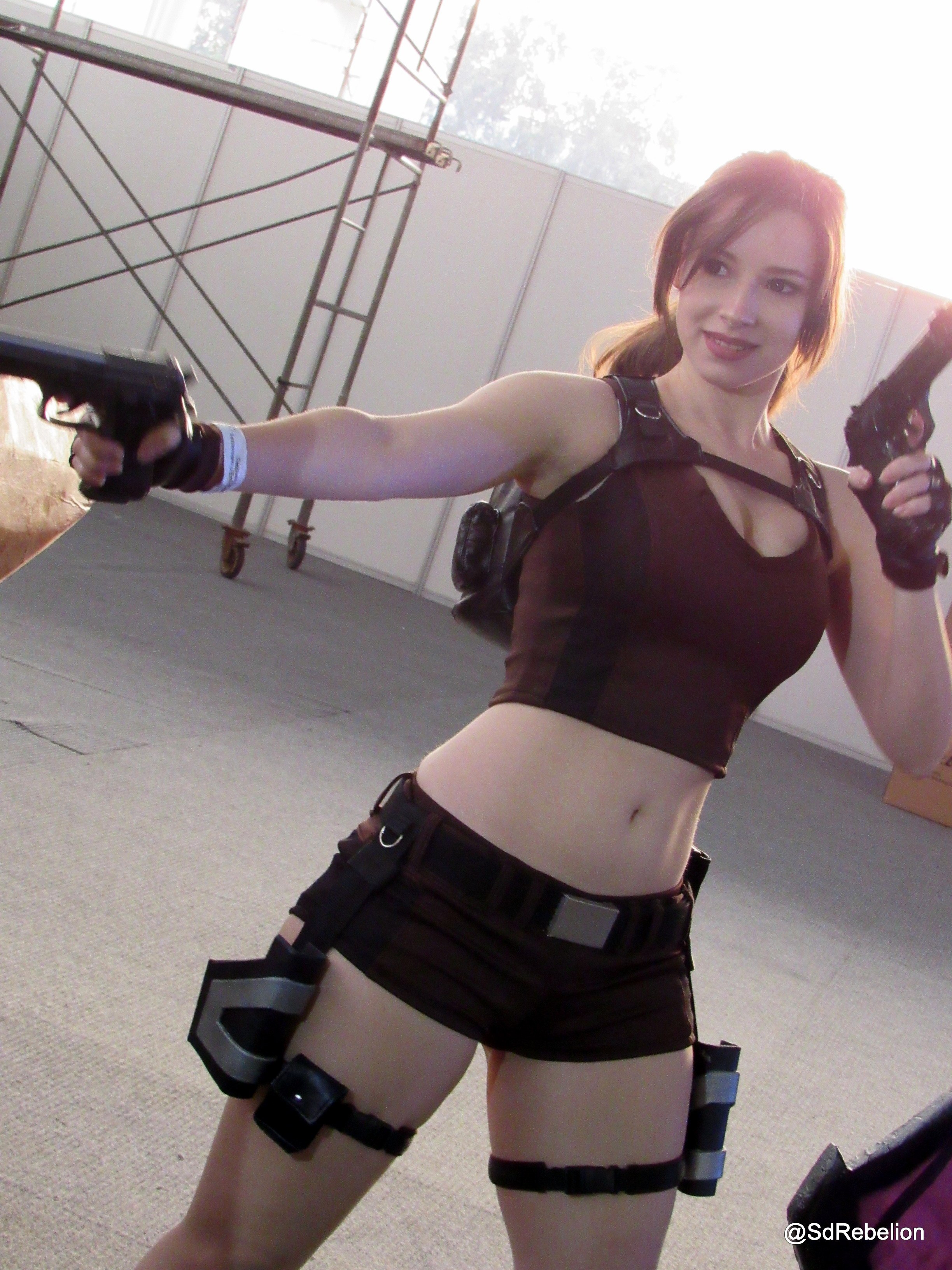 Enji Night as Lara Croft