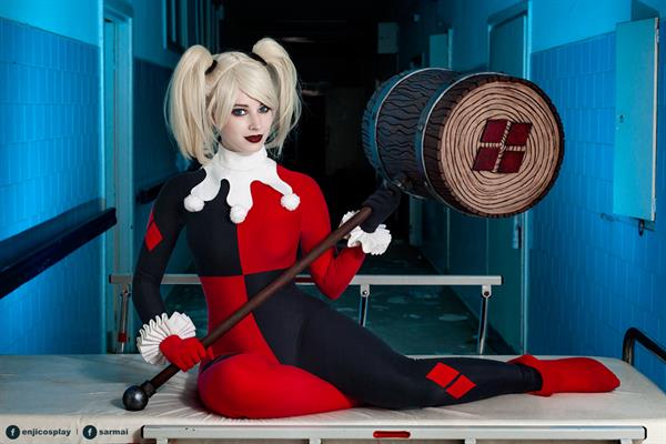 Enji Night as Harley Quinn