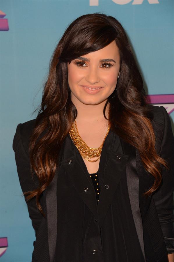 Demi Lovato FOX's The Factor Season Finale Night 1 in LA 12/19/12 