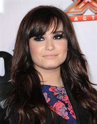 Demi Lovato Factor viewing party in West Hollywood 12/6/12 