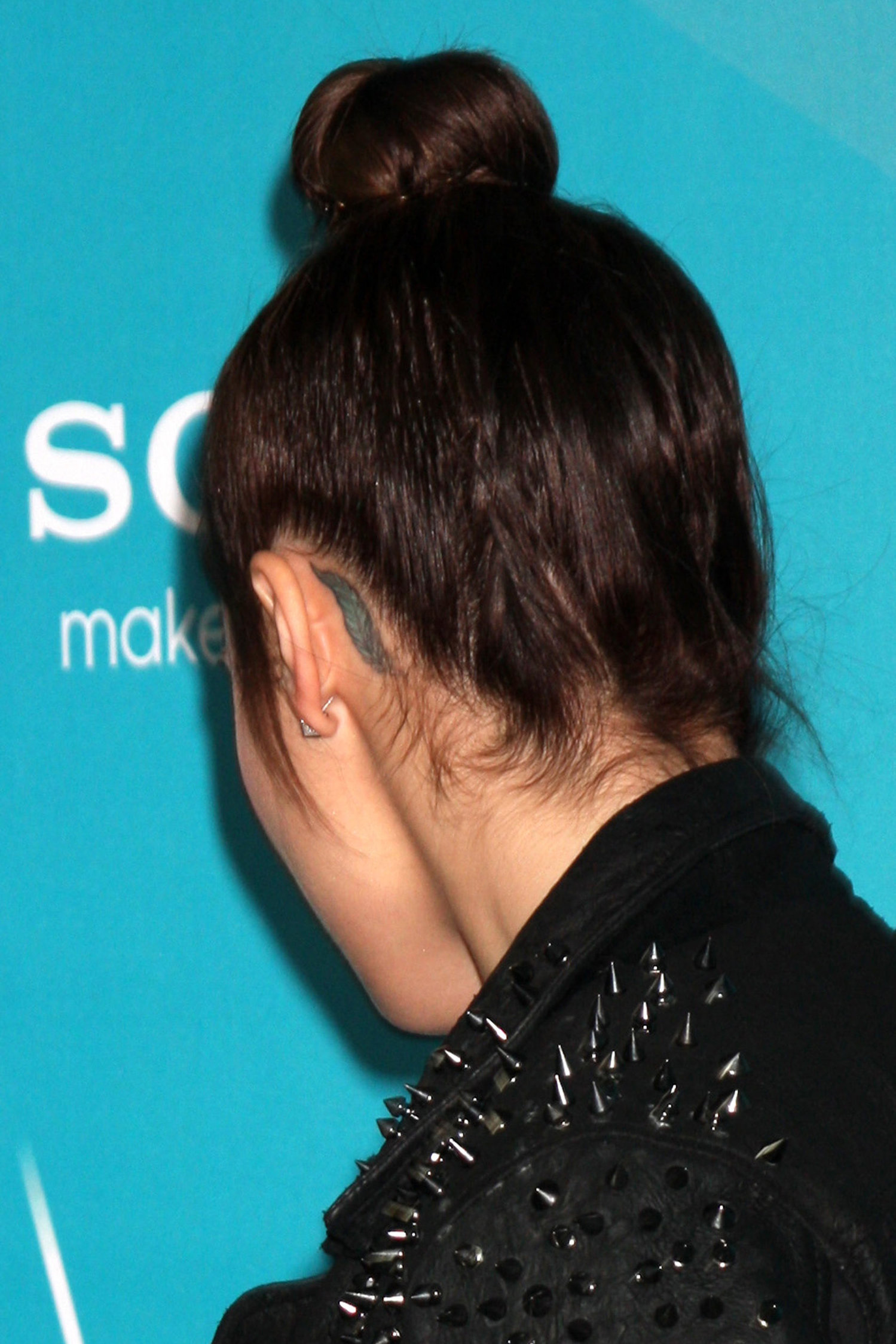 Demi Lovato The Factor finalists party in LA 11/5/12