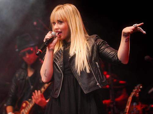 Demi Lovato performs at Z fest in Sao Paulo Brazil 9/29/12 