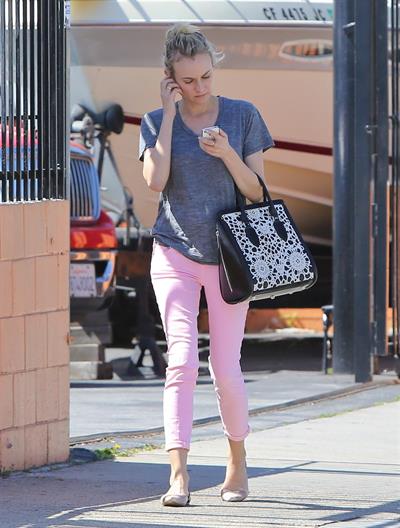 Diane Kruger at The Grove in LA 3/12/13