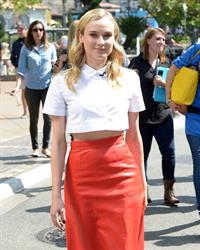 Diane Kruger Diane Kruger  Interview at the Grove in Los Angeles  on March 15, 2013