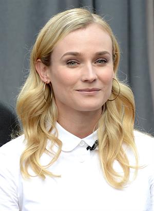 Diane Kruger Diane Kruger  Interview at the Grove in Los Angeles  on March 15, 2013